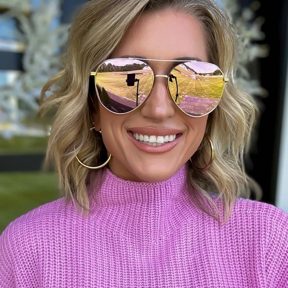 DIFF Dash Polarized Mirrored Sunglasses - image 3